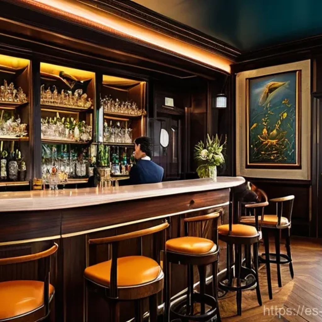아르헨티나에서 유명한 바   칵테일 - **Prompt for Florer&iacute;a Atl&aacute;ntico:**
    "A sophisticated, softly lit speakeasy bar, subtly resembling...